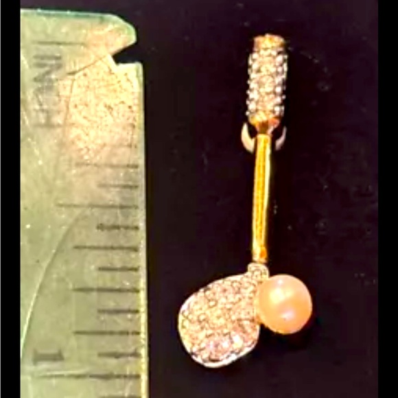 Swarovski Swan Signed Golf Club Pin - Picture 3 of 6